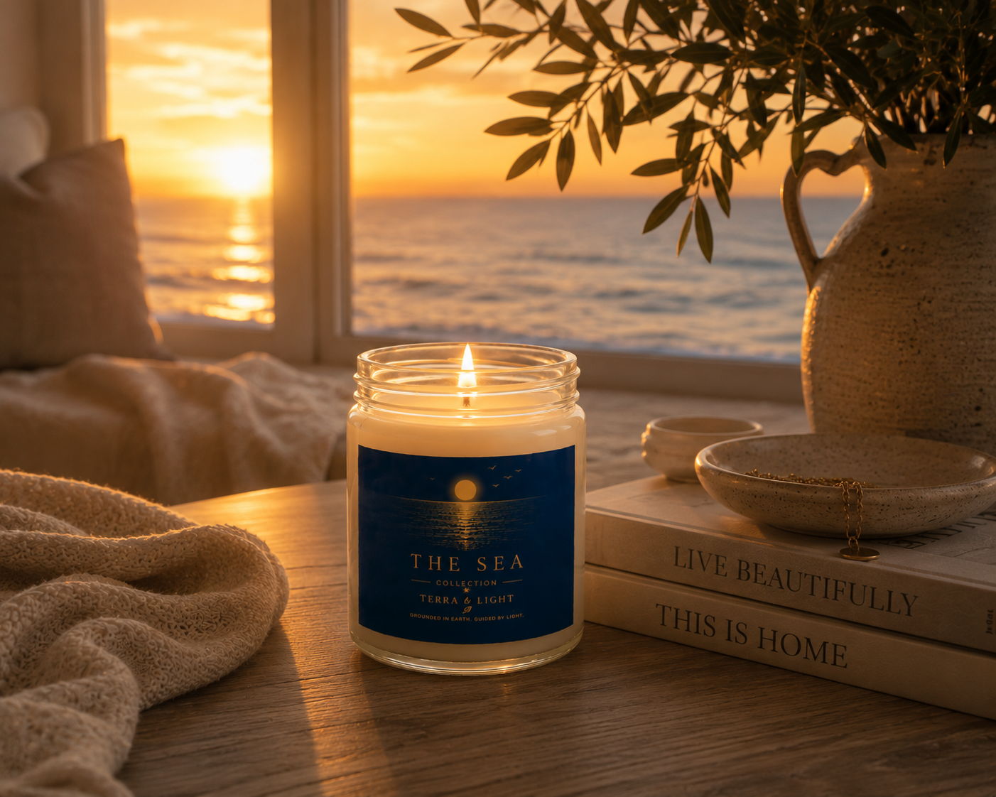 The Sea - Sea Salt & Orchid - Sunlit Shores