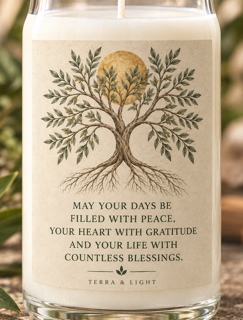 May Your Days Be Filled With Peace Candle - 13.75oz