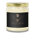 The Lunaris Collection - Cinnamon & Vanilla 9oz Candle - Gather in the Glow