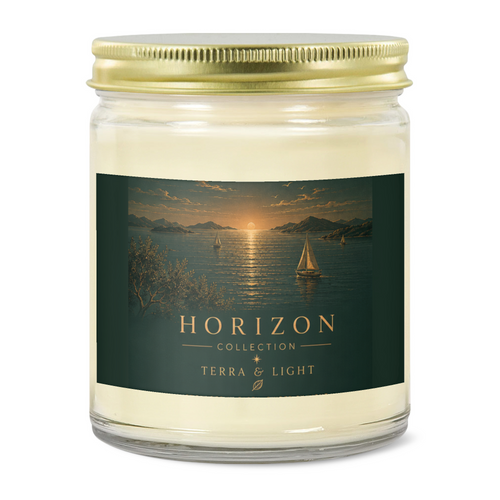 Horizon - Eucalyptus Lavender Herb 9oz Candle - Rest, Restore, Renew