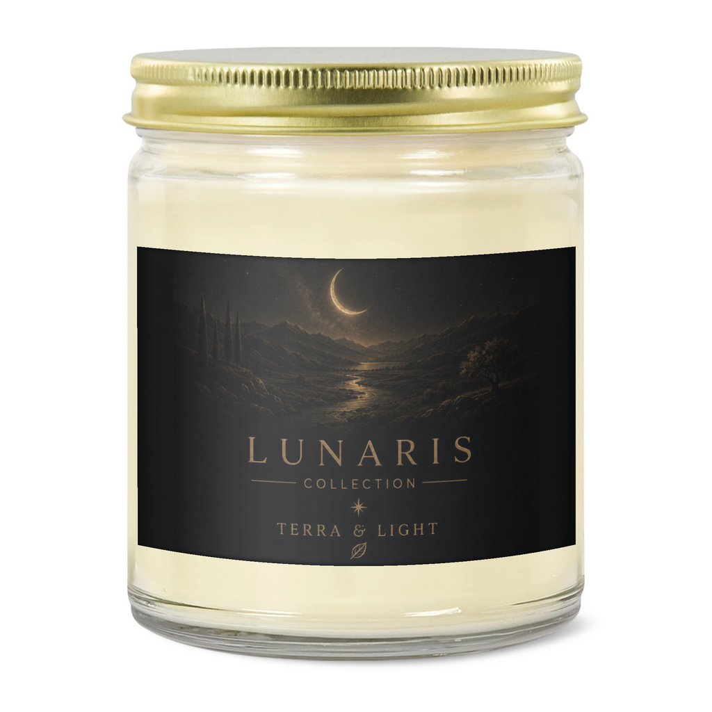 Lunaris - Sea Salt & Orchid 9oz Candle - Moonlight on the Water